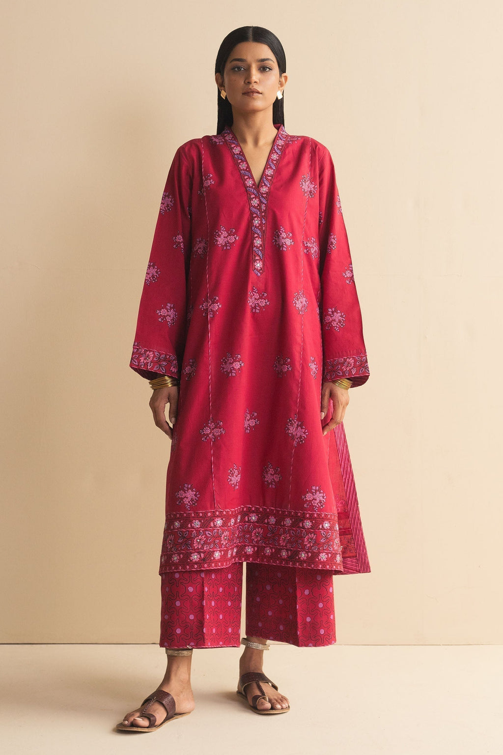 Zara Shahjahan | Handcrafted Suits | ZHC-058 - House Of Anaya