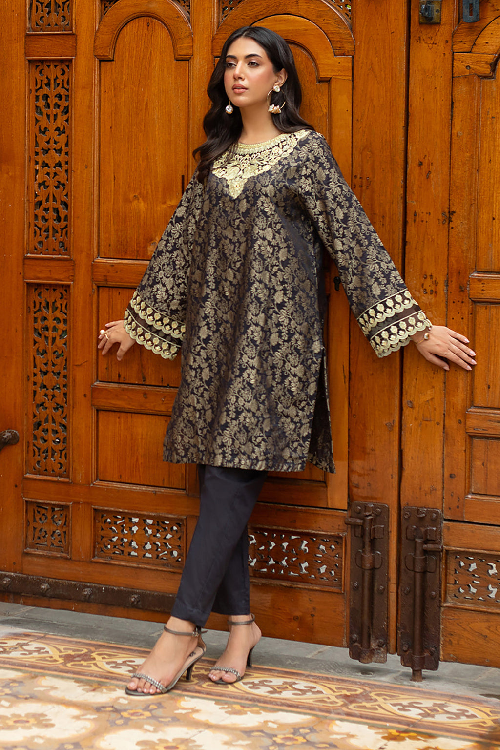 Zellbury | Summer Pret | Embroidered Kurta Trouser - 3265 - Libasekhas