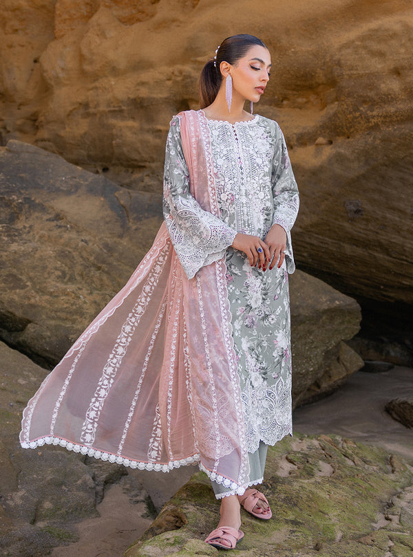 Zainab chottani | Luxury Chikankari 24 | LANA - 10A - Riwayat-e-Khas
