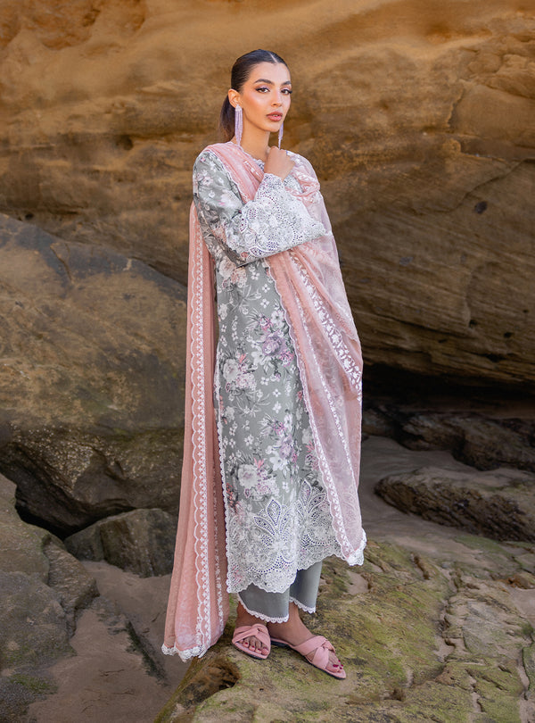 Zainab chottani | Luxury Chikankari 24 | LANA - 10A - Riwayat-e-Khas