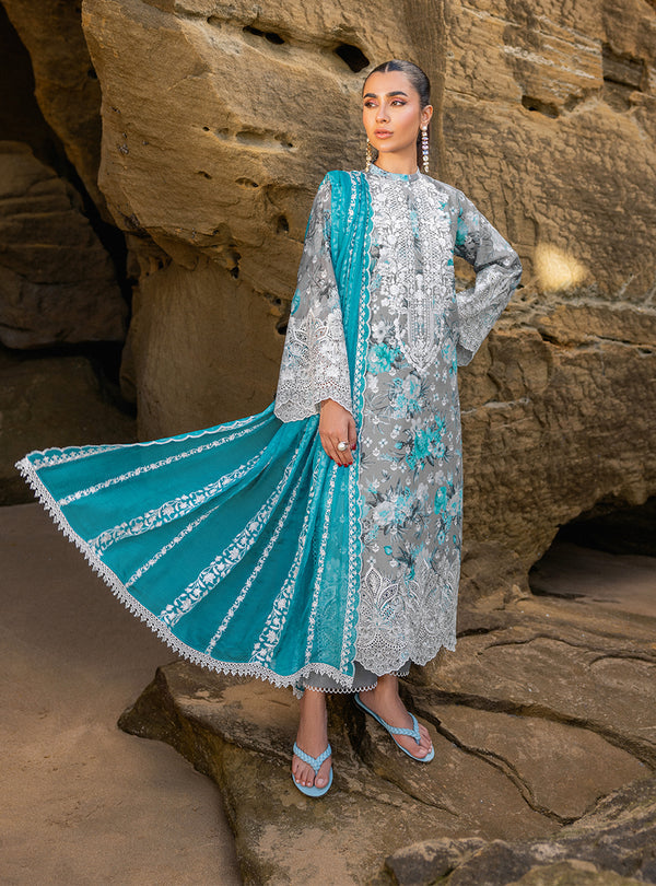 Zainab chottani | Luxury Chikankari 24 | LANA - 10B - Riwayat-e-Khas