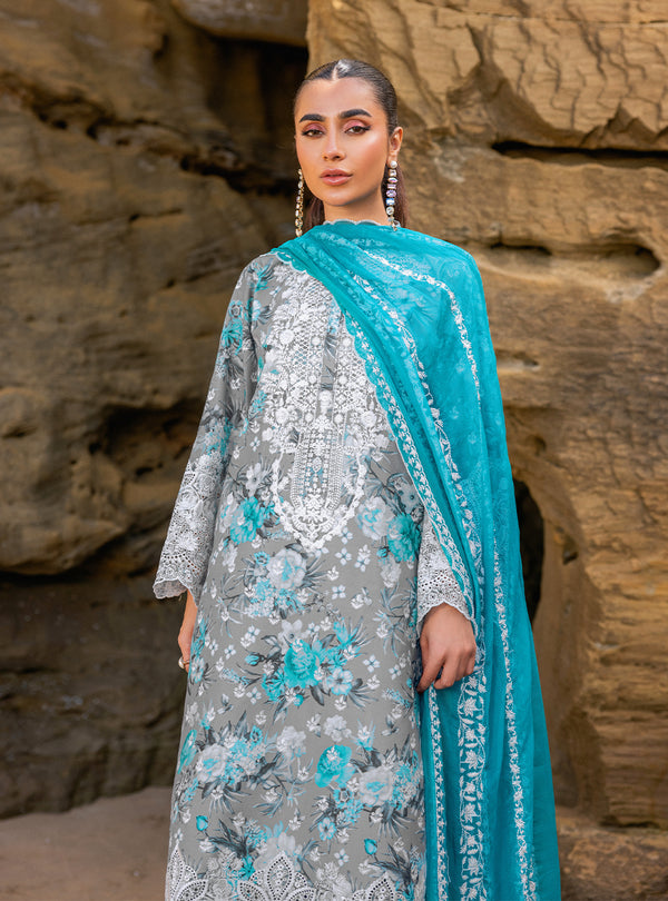 Zainab chottani | Luxury Chikankari 24 | LANA - 10B - Riwayat-e-Khas