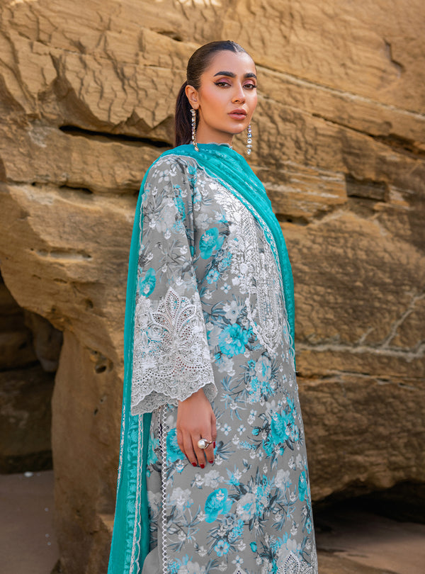 Zainab chottani | Luxury Chikankari 24 | LANA - 10B - Riwayat-e-Khas