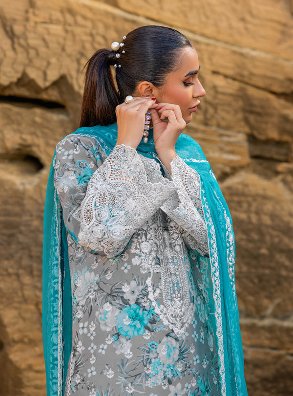 Zainab chottani | Luxury Chikankari 24 | LANA - 10B - Riwayat-e-Khas