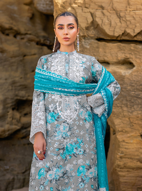 Zainab chottani | Luxury Chikankari 24 | LANA - 10B - Riwayat-e-Khas