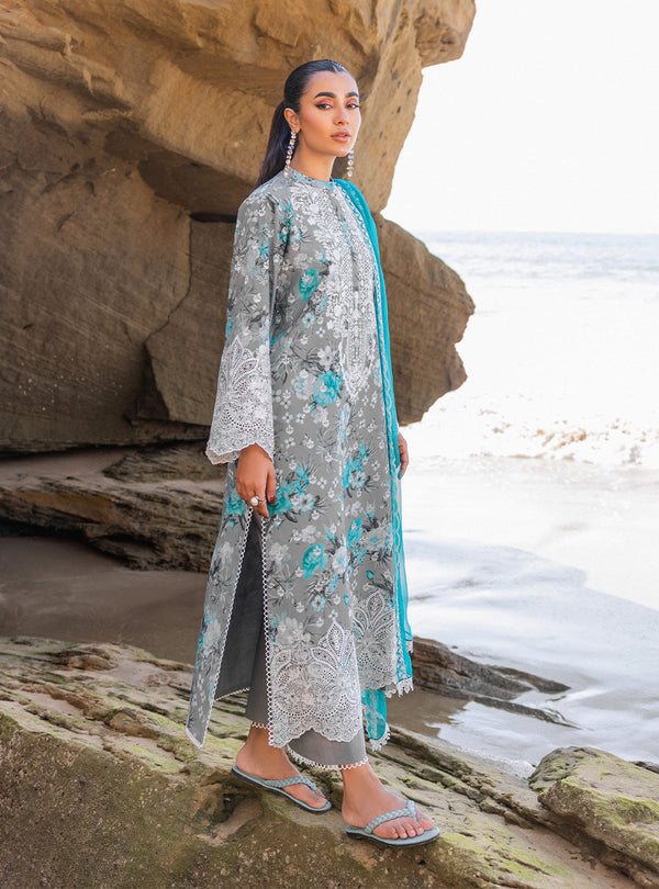 Zainab chottani | Luxury Chikankari 24 | LANA - 10B - Riwayat-e-Khas