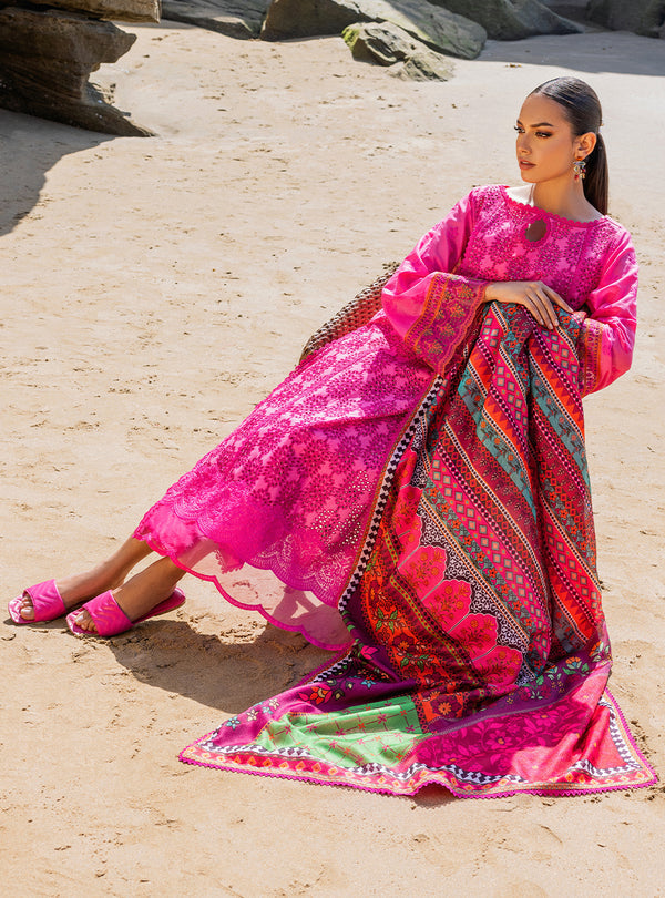 Zainab chottani | Luxury Chikankari 24 | LAALI - 6A - Riwayat-e-Khas