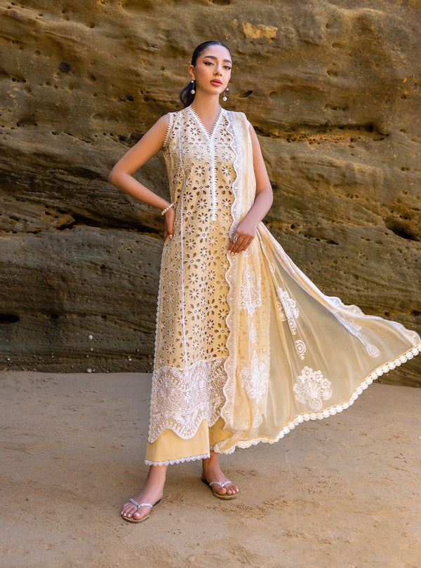 Zainab chottani | Luxury Chikankari 24 | MOTIA - 7B - Riwayat-e-Khas