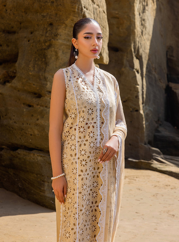 Zainab chottani | Luxury Chikankari 24 | MOTIA - 7B - Riwayat-e-Khas