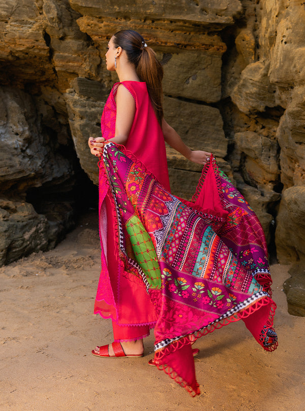 Zainab chottani | Luxury Chikankari 24 | LAALI - 6B - Riwayat-e-Khas