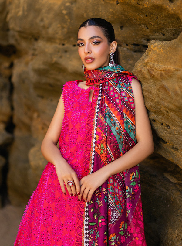 Zainab chottani | Luxury Chikankari 24 | LAALI - 6B - Riwayat-e-Khas