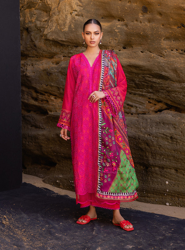 Zainab chottani | Luxury Chikankari 24 | LAALI - 6B - Riwayat-e-Khas