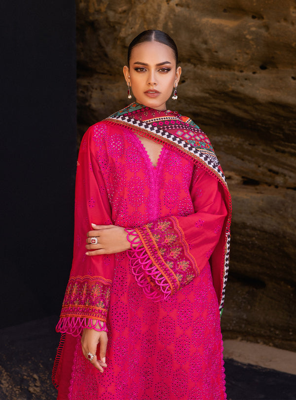 Zainab chottani | Luxury Chikankari 24 | LAALI - 6B - Riwayat-e-Khas