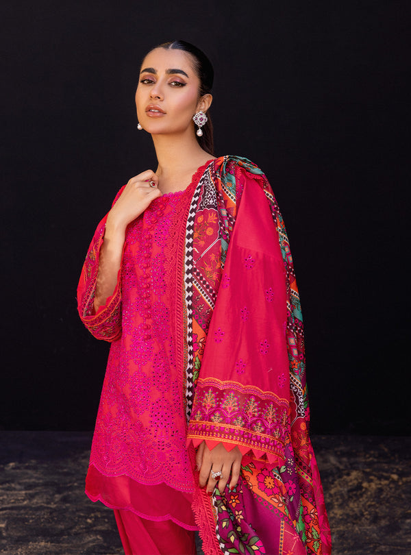 Zainab chottani | Luxury Chikankari 24 | LAALI - 6B - Riwayat-e-Khas