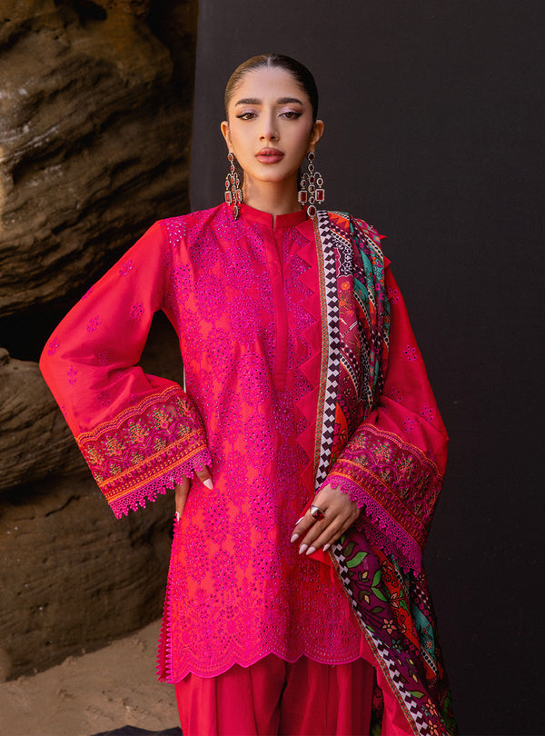 Zainab chottani | Luxury Chikankari 24 | LAALI - 6B - Riwayat-e-Khas