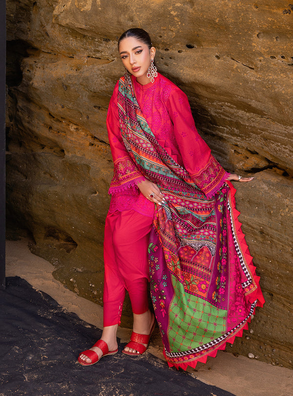 Zainab chottani | Luxury Chikankari 24 | LAALI - 6B - Riwayat-e-Khas