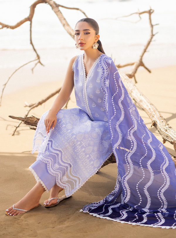 Zainab chottani | Luxury Chikankari 24 | AMYRA - 8A - Riwayat-e-Khas