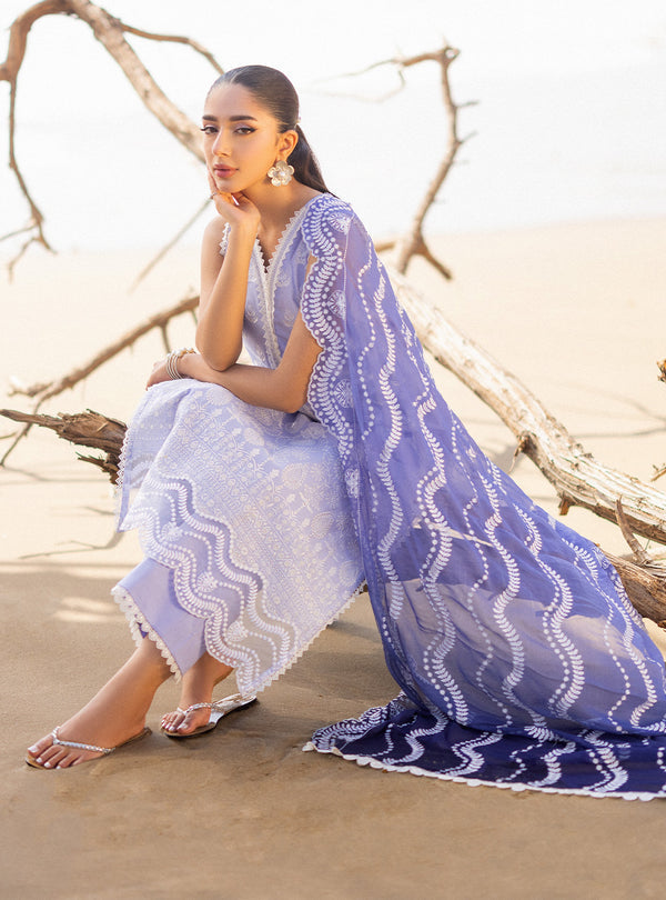 Zainab chottani | Luxury Chikankari 24 | AMYRA - 8A - Riwayat-e-Khas