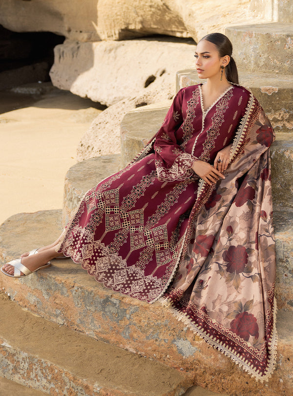 Zainab chottani | Luxury Chikankari 24 | AYSEL - 1B - Riwayat-e-Khas