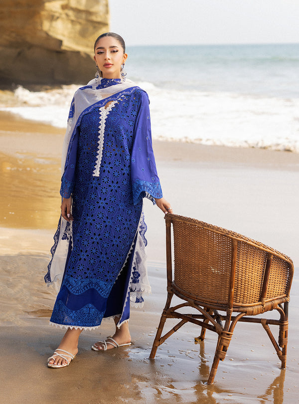Zainab chottani | Luxury Chikankari 24 | MOTIA - 7A - Riwayat-e-Khas