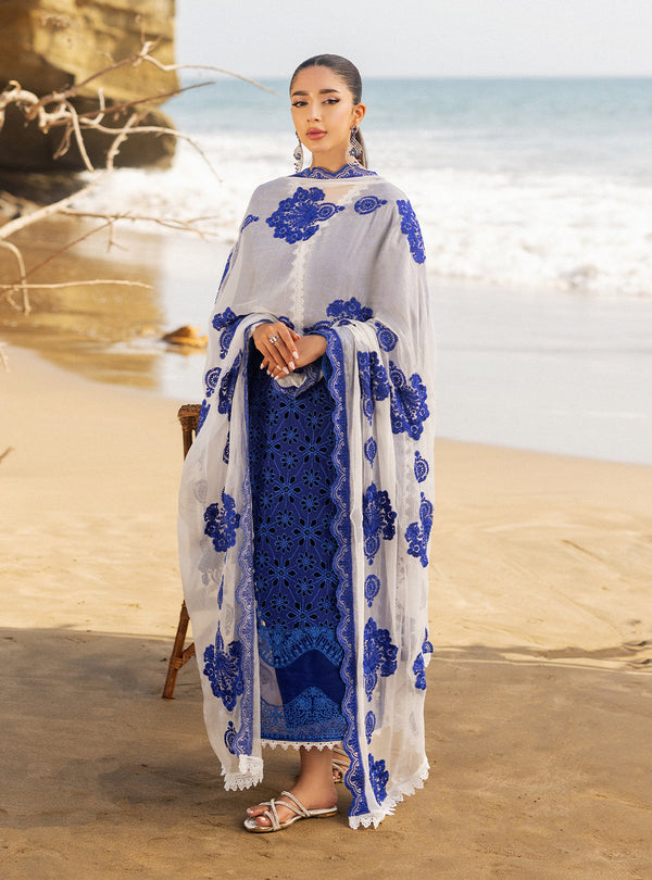 Zainab chottani | Luxury Chikankari 24 | MOTIA - 7A - Riwayat-e-Khas