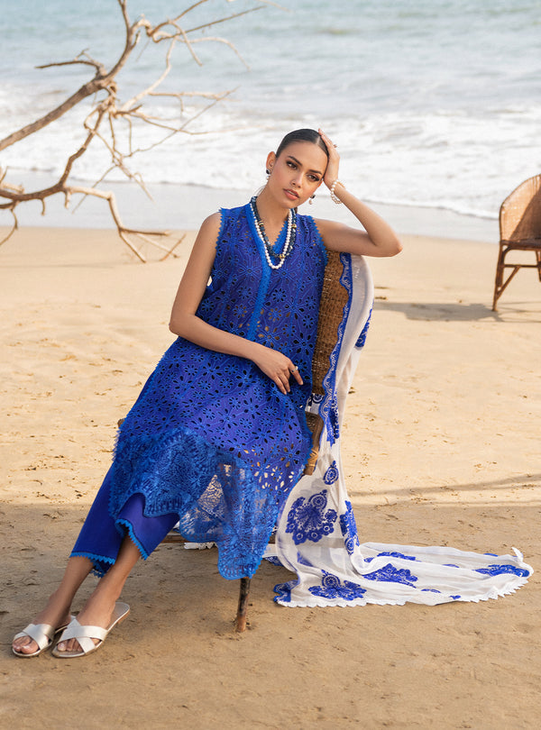 Zainab chottani | Luxury Chikankari 24 | MOTIA - 7A - Riwayat-e-Khas