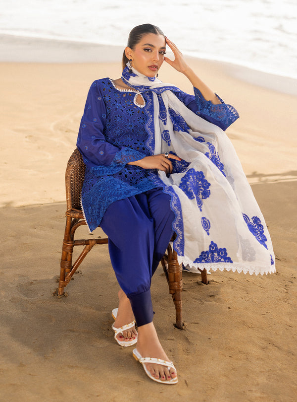Zainab chottani | Luxury Chikankari 24 | MOTIA - 7A - Riwayat-e-Khas