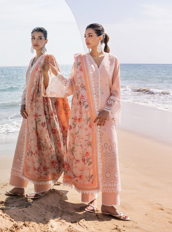 Zainab chottani | Luxury Chikankari 24 | NORA - 2A - Riwayat-e-Khas