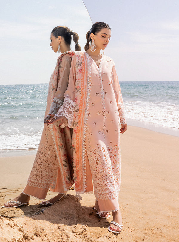 Zainab chottani | Luxury Chikankari 24 | NORA - 2A - Riwayat-e-Khas