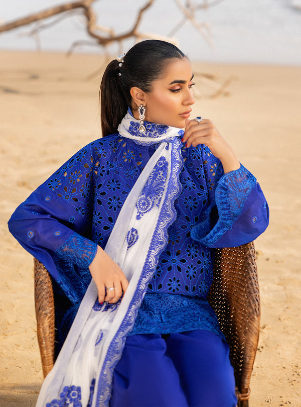 Zainab chottani | Luxury Chikankari 24 | MOTIA - 7A - Riwayat-e-Khas