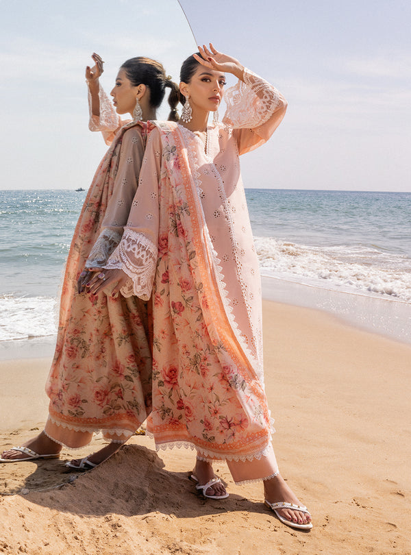 Zainab chottani | Luxury Chikankari 24 | NORA - 2A - Riwayat-e-Khas