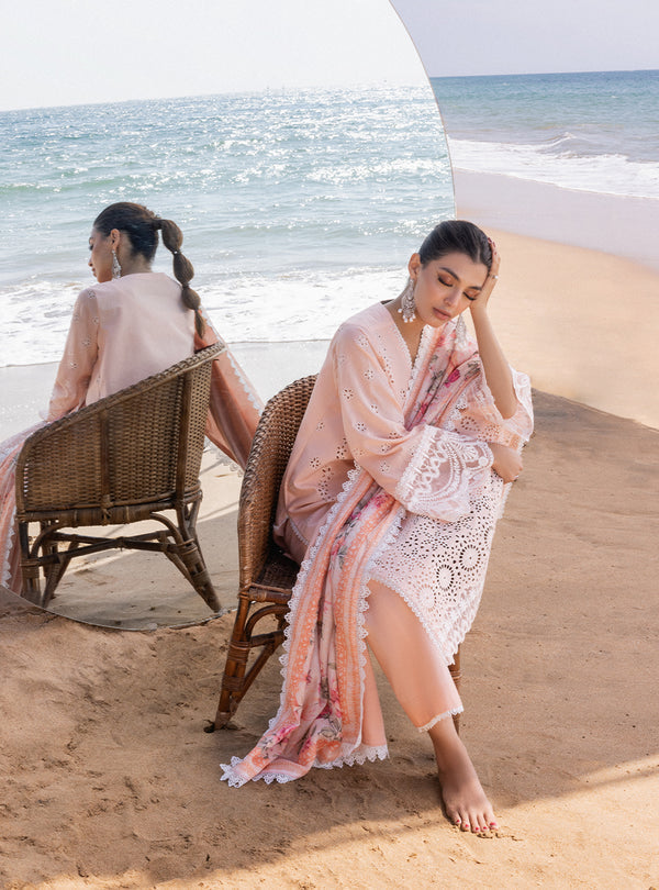 Zainab chottani | Luxury Chikankari 24 | NORA - 2A - Riwayat-e-Khas
