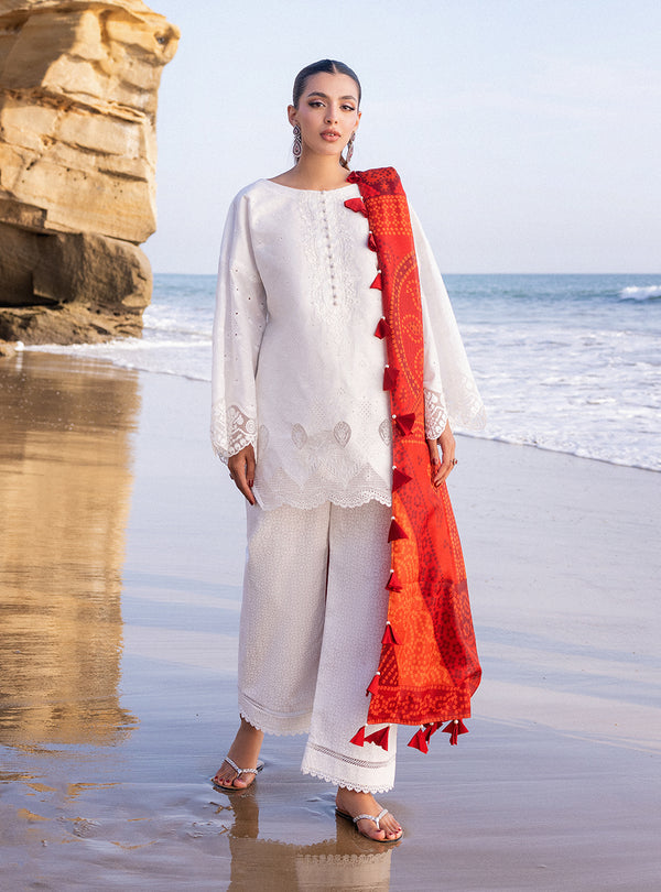 Zainab chottani | Luxury Chikankari 24 | CHUNARI - 3A - Riwayat-e-Khas