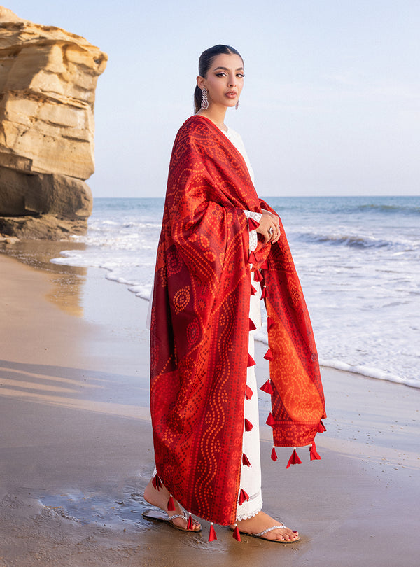 Zainab chottani | Luxury Chikankari 24 | CHUNARI - 3A - Riwayat-e-Khas