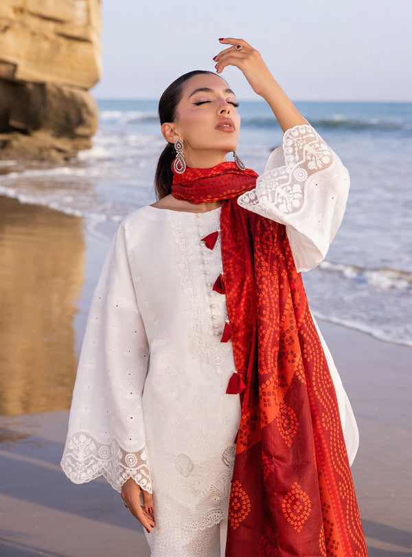 Zainab chottani | Luxury Chikankari 24 | CHUNARI - 3A - Riwayat-e-Khas
