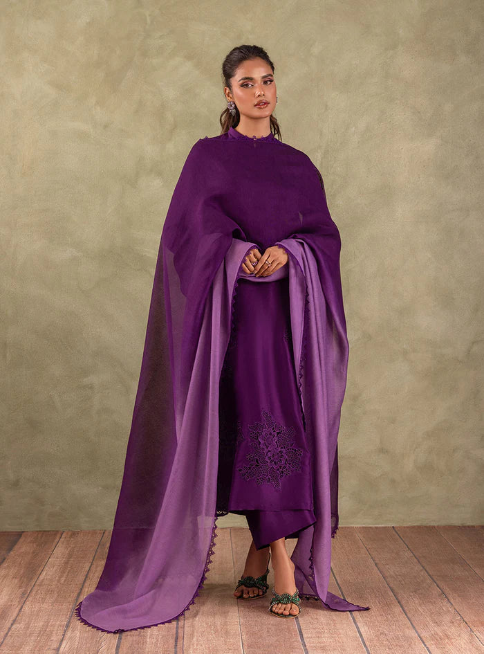 Zainab Chottani | Eid Edit 24 | ENCHANTING AMETHYST - Riwayat-e-Khas