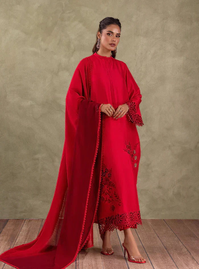 Zainab Chottani | Eid Edit 24 | Scarlet Rose - Riwayat-e-Khas