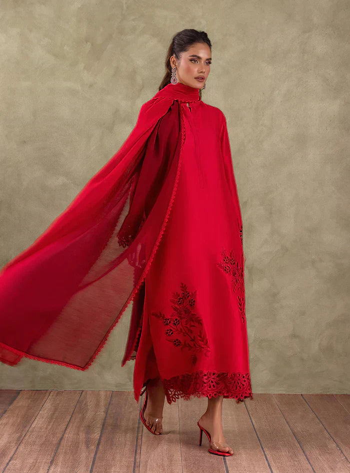 Zainab Chottani | Eid Edit 24 | Scarlet Rose - Riwayat-e-Khas
