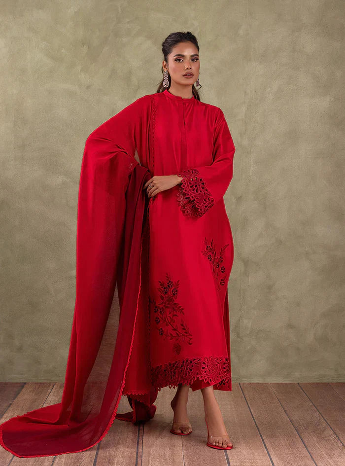 Zainab Chottani | Eid Edit 24 | Scarlet Rose - Riwayat-e-Khas
