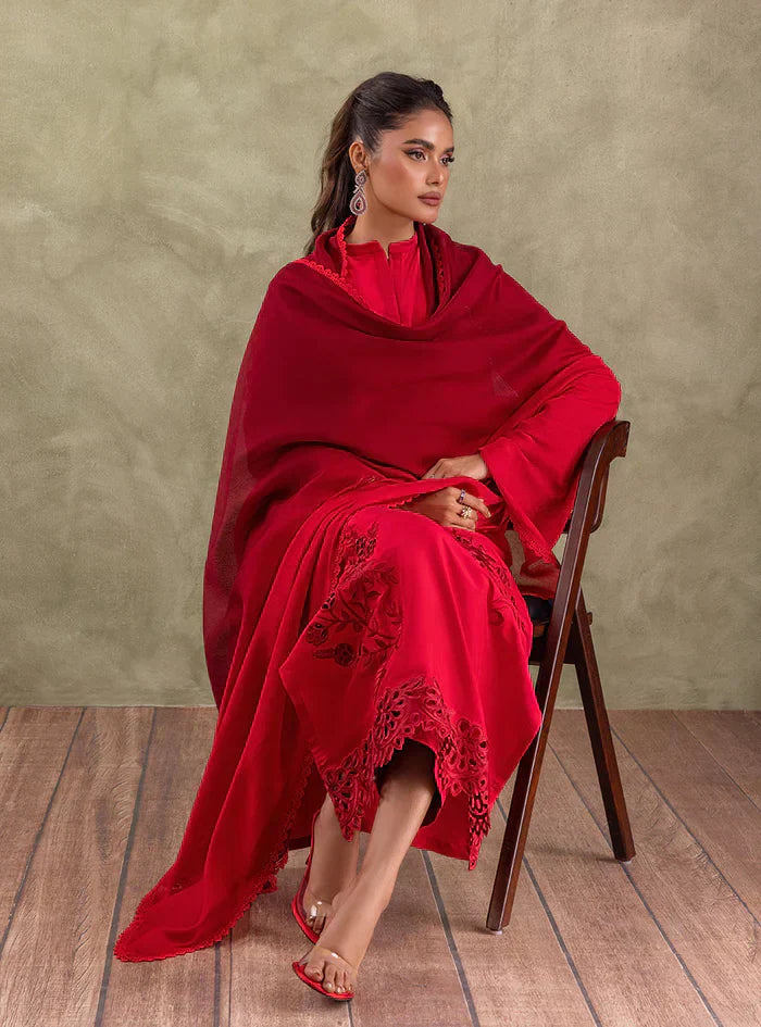 Zainab Chottani | Eid Edit 24 | Scarlet Rose - Riwayat-e-Khas