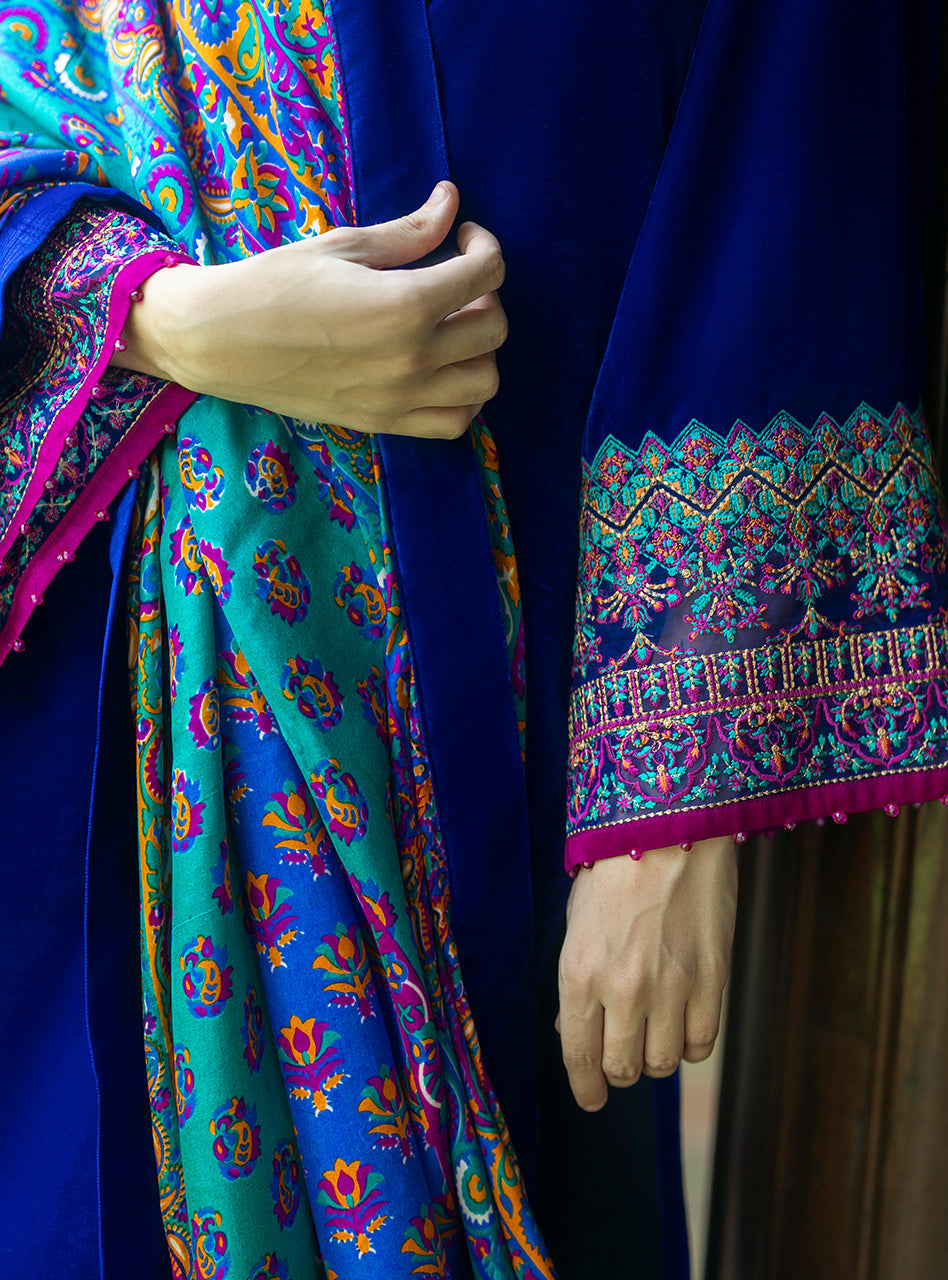 Zainab Chottani | Makhmal Luxe Pret | Shafaq - Riwayat-e-Khas