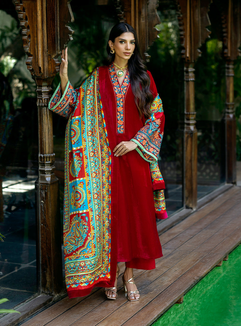 Zainab Chottani | Makhmal Luxe Pret | Shehla - Riwayat-e-Khas