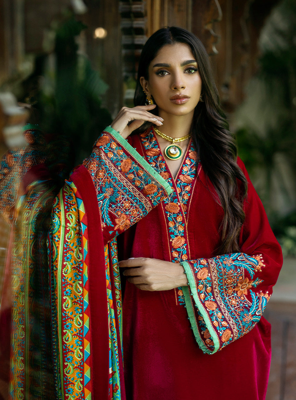 Zainab Chottani | Makhmal Luxe Pret | Shehla - Riwayat-e-Khas