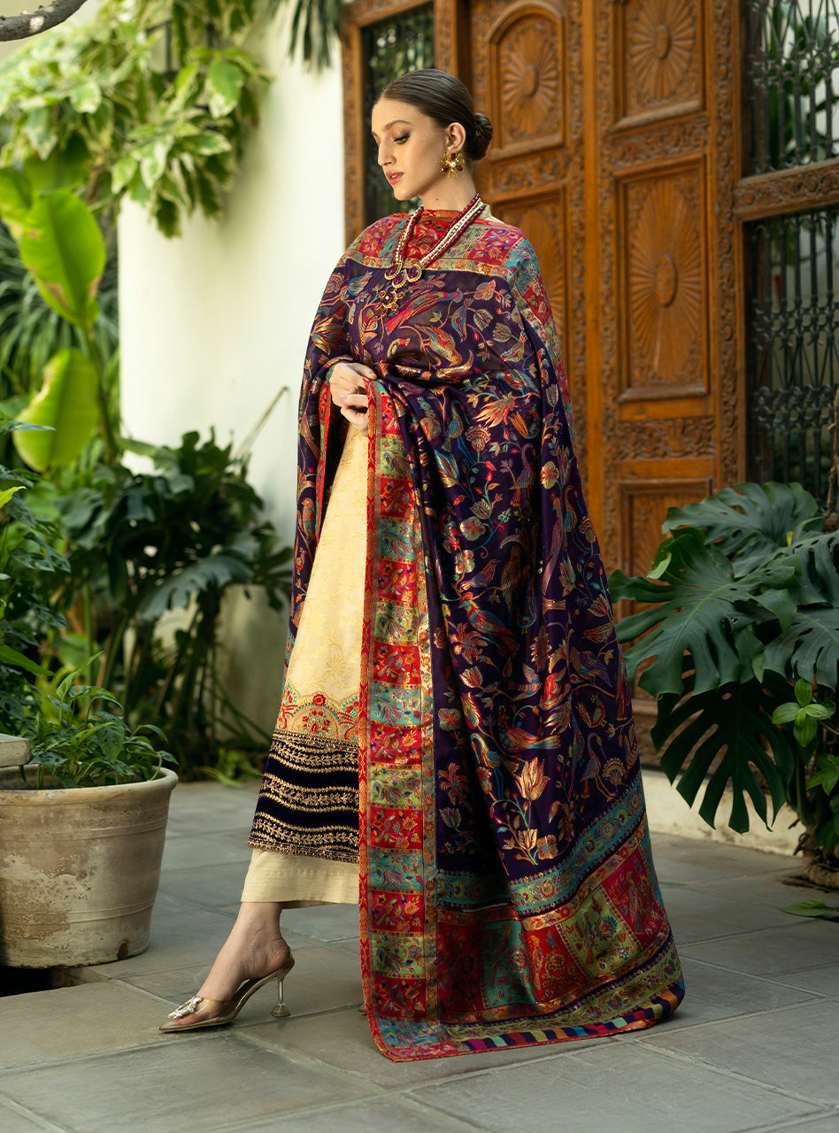 Zainab Chottani | Makhmal Luxe Pret | Zarrin - Riwayat-e-Khas