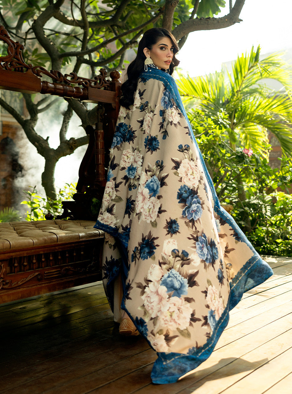 Zainab Chottani | Winter Shawls 24 |  Alayna - Riwayat-e-Khas