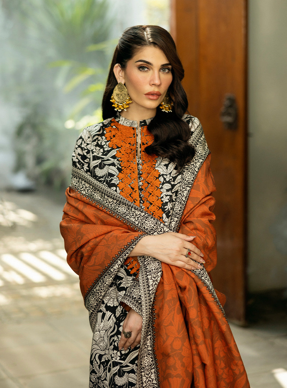 Zainab Chottani | Winter Shawls 24 | Mysha - Riwayat-e-Khas