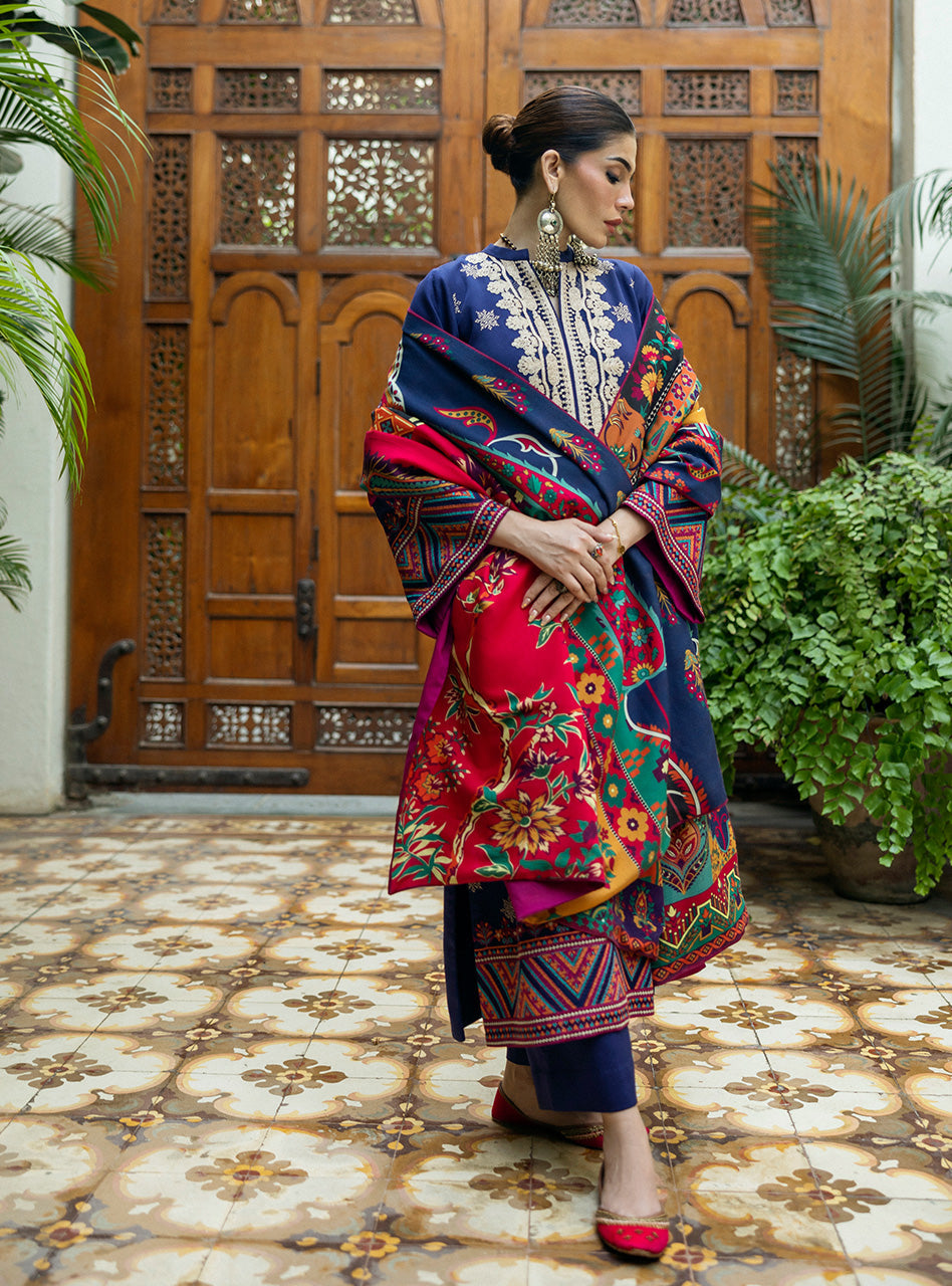 Zainab Chottani | Winter Shawls 24 |Maya - Riwayat-e-Khas
