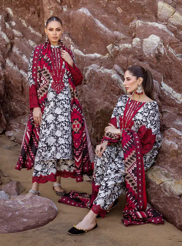 Zainab Chottani | Winter Shawls | Asna - Riwayat-e-Khas