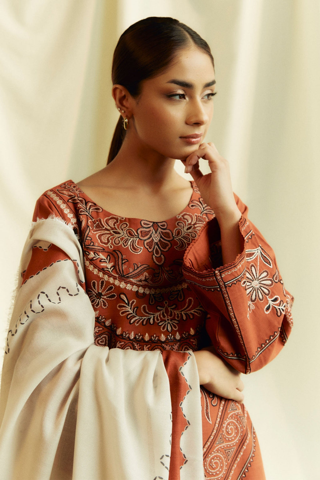 Zara Shahjahan | Coco Winter 24 | Topaz-4B