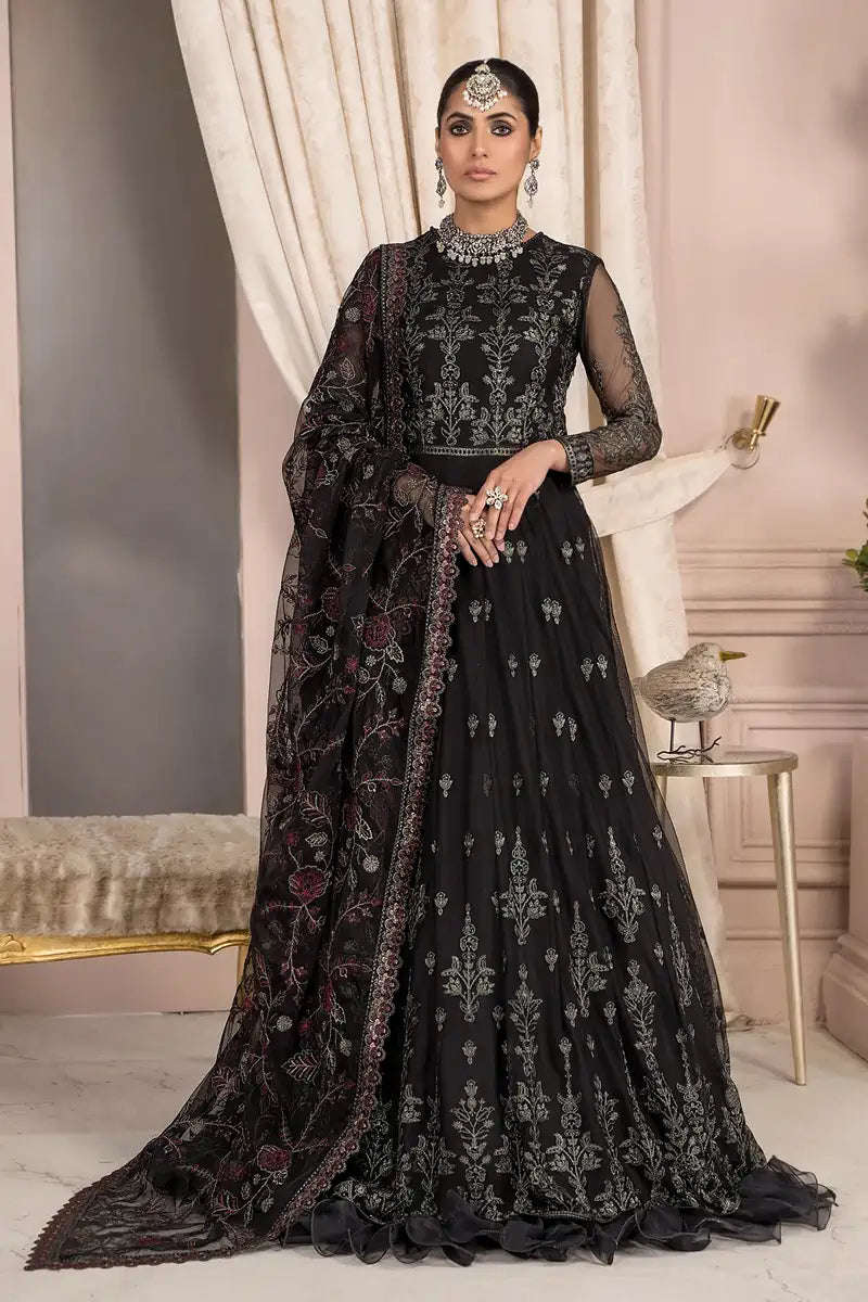 Zarif | Afreen Formals | ZA 03 Black AFFAIR - House Of Anaya